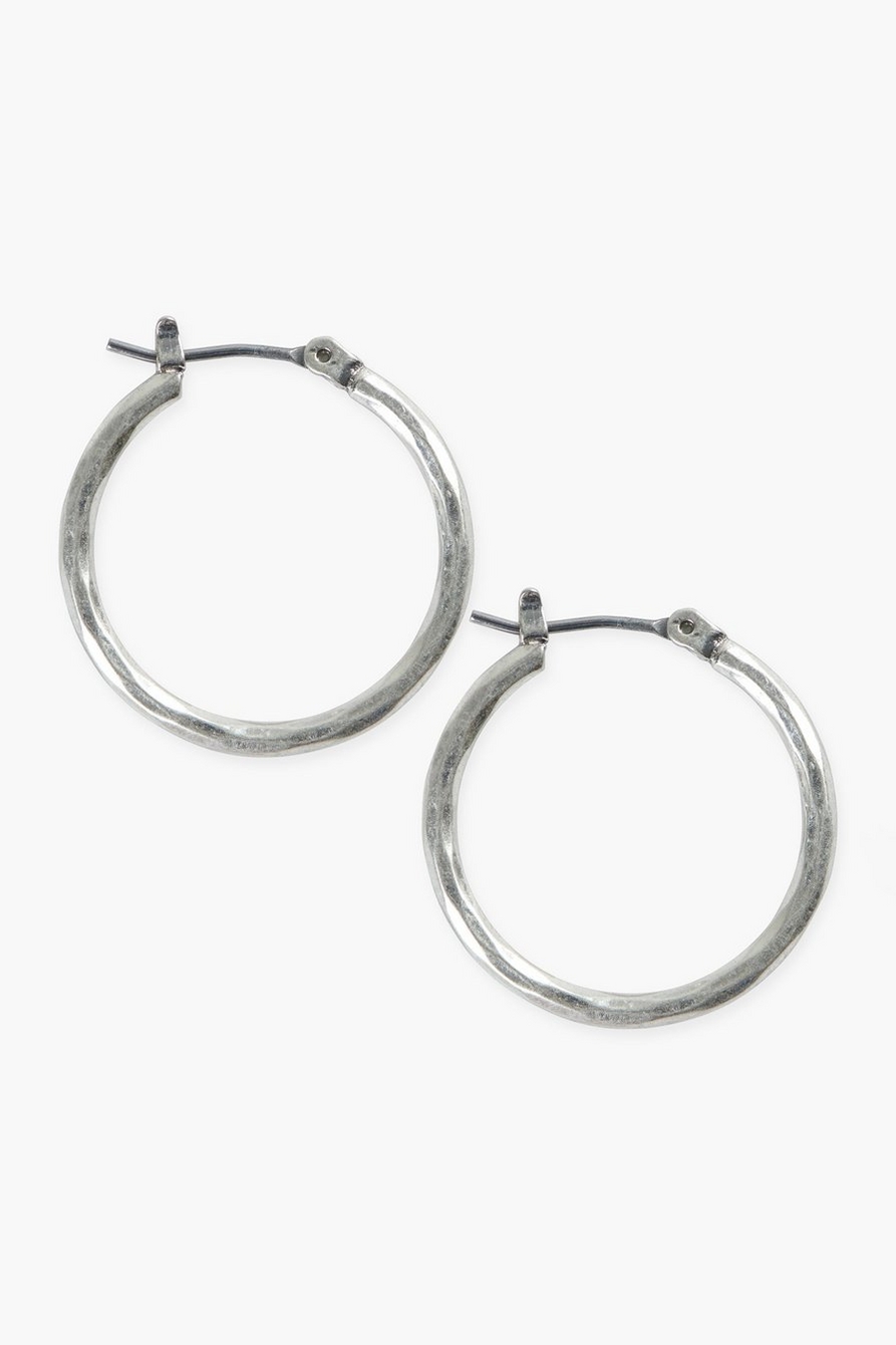 small silver hoop